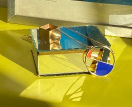 Boîte bijoux miroir