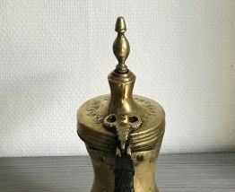 Théière en cuivre massif