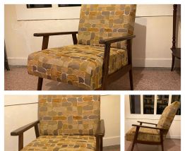 Fauteuil style scandinave