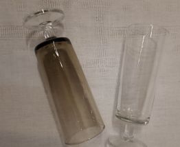 Lot 10 flutes champagne vintage