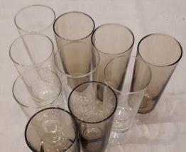 Lot 10 flutes champagne vintage