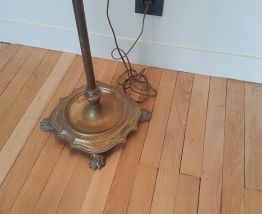 Lampadaire bronze style florentin