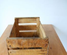 Caisse pommes vintage années 70