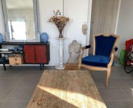 Table basse vintage industrielle 