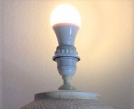  Pied de lampe pierre naturelle 