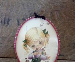 Joli cadre bombé des années 60