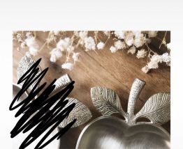 Vide poche laiton doré vintage 