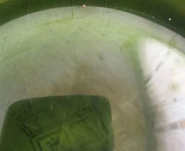 Assiette à fruits de mer faïencerie de Lonchamp