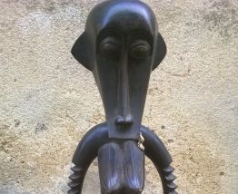 Couple de grande statue Africaine 