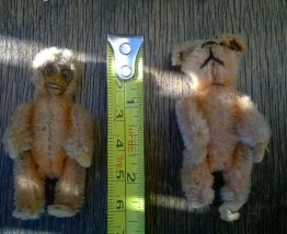 Peluches articulées miniature