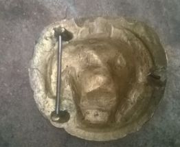 Grosse boucle de ceinture Lion 