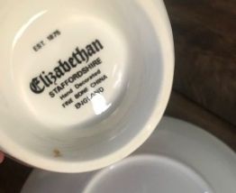 Tasse et sous-tasse Juin/June angleterre