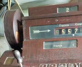 Caisse enregistreuse début 1900