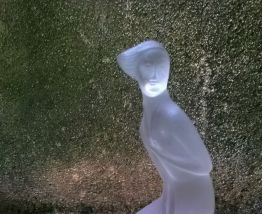 Statuette en verre Art déco