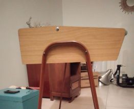 Bureau enfant vintage rénové