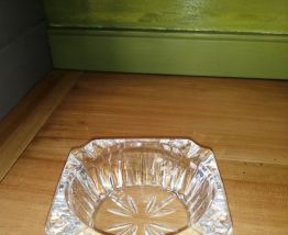 Cendrier en cristal 