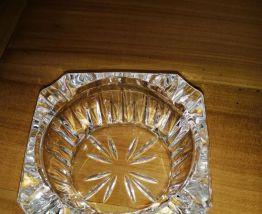 Cendrier en cristal 