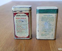 Lot 2 boites années 50/60