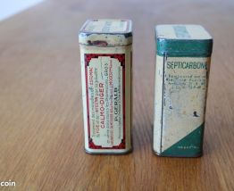 Lot 2 boites années 50/60