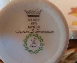 Service à café porcelaine Vintage 