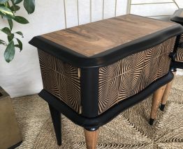 Paire de chevets vintage