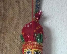 Marionnette traditionnelle indienne (Rajasthan)