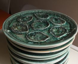 LOT 11 ASSIETTES A HUITES VINTAGE