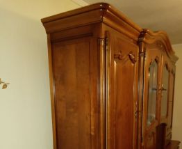 Living en merisier style Louis Philippe