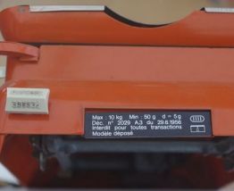 Balance mecanique orange vintage Terraillon