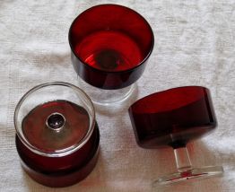 Lot 5 coupes luminarc vintage