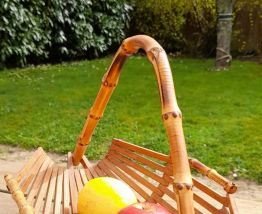 Panier coupe à fruit moderniste bambou