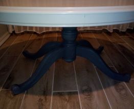 Table basse en bois vintage 