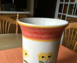 Grand vase floral idéal pour grandes fleurs Glaïeuls par exe