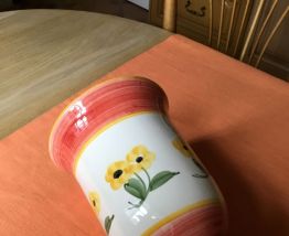 Grand vase floral idéal pour grandes fleurs Glaïeuls par exe