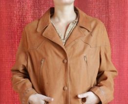 Veste cuir vintage 