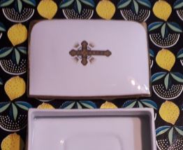 Boîte à bijoux communion Missel 
