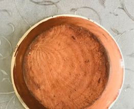 Jatte rustique en terre cuite émaillée