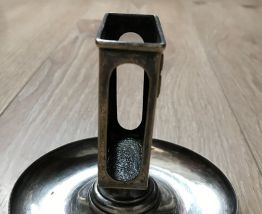 porte briquet métal argenté