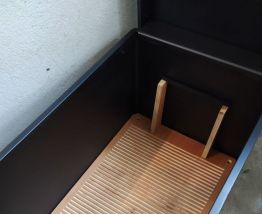 Meuble rangement vinyle unique