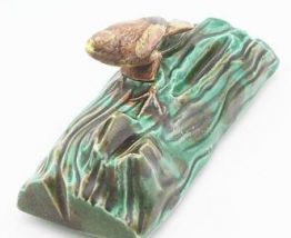 Branche oiseau barbotine