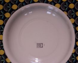 Assiettes de service Salins série Catherine