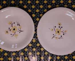 Assiettes de service Salins série Catherine