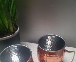 Tasse cuivre 2pcs
