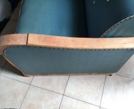 Fauteuil Art Deco convertible année 50 