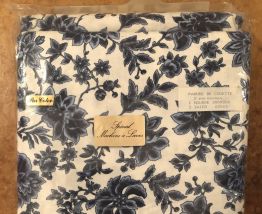 Parure de lit petites fleurs bleues 