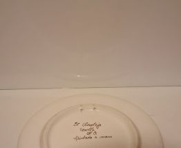 Assiette céramique de Séville El Azulejo M.O. pintado a Mano