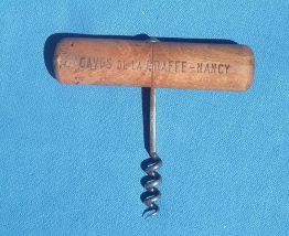 tire bouchon caves de la craffe, ancien , vintage