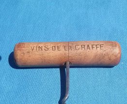 tire bouchon caves de la craffe, ancien , vintage