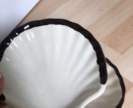 6 assiettes coquilles Saint-Jacques Emily Henry