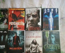 LOT 15 DVD HORREUR dont des  RARES 